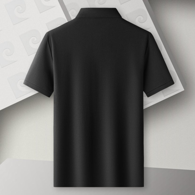Pierre Cardin Men's Black Cotton-Blend Classic Polo P73113026A99